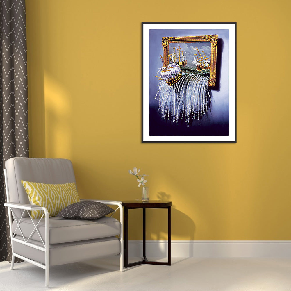 Waterfall - Full Round Drill Diamond Painting