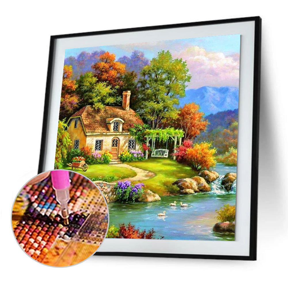 Village - Full Round Drill Diamond Painting