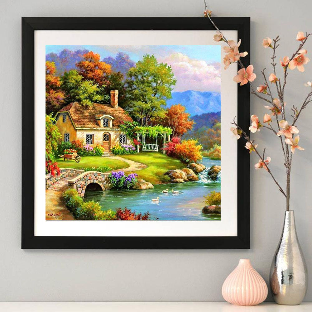 Village - Full Round Drill Diamond Painting