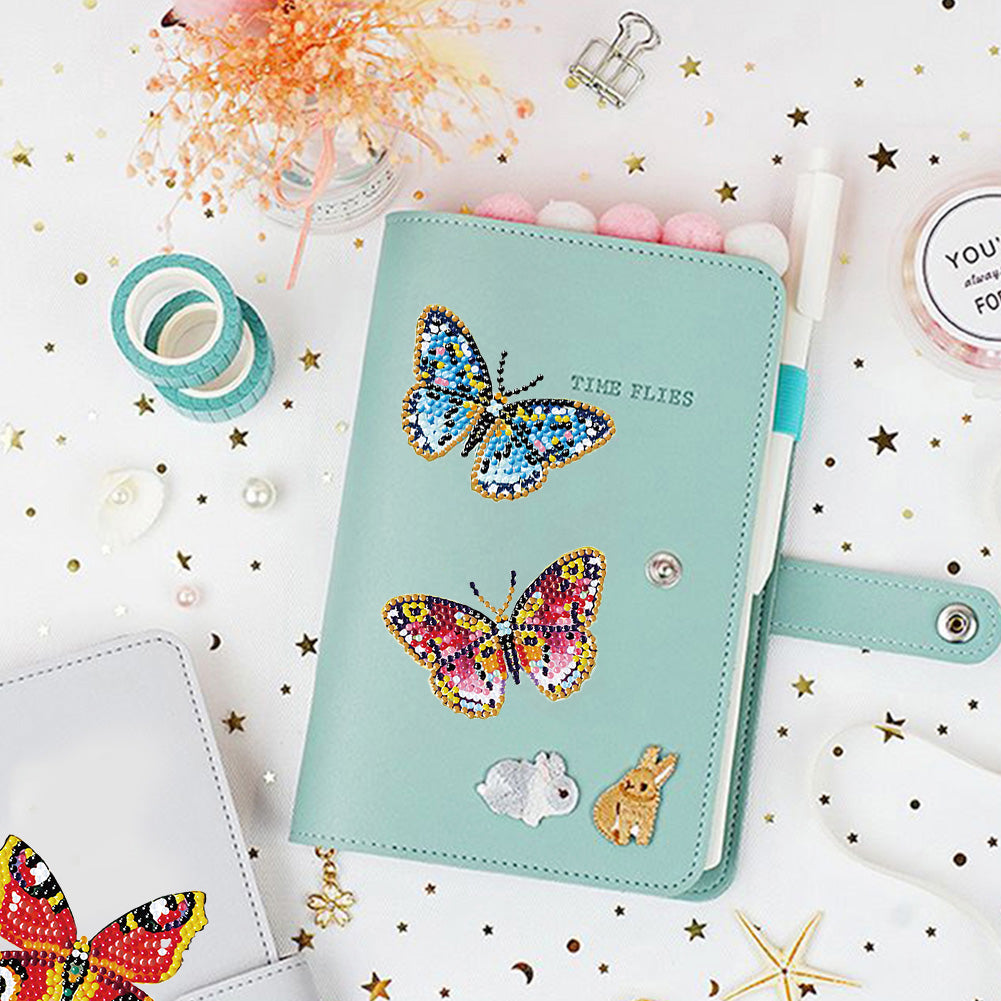 4pcs Diamond Painting Stickers - Butterfly