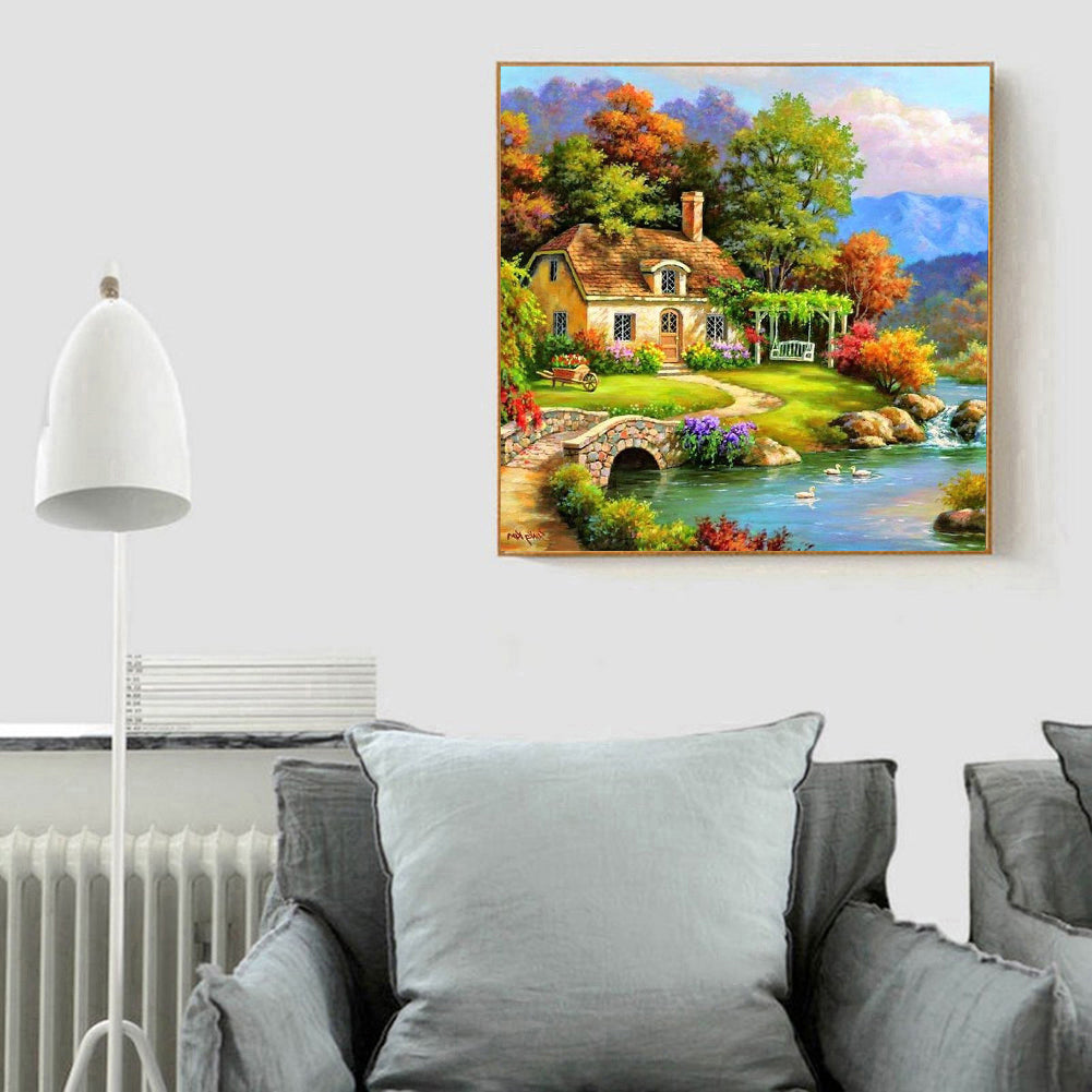 Village - Full Round Drill Diamond Painting