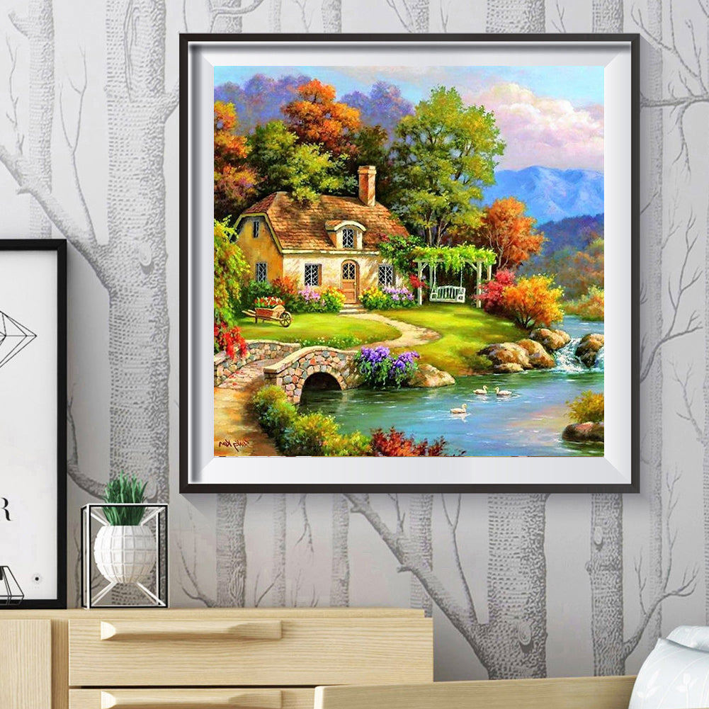 Village - Full Round Drill Diamond Painting
