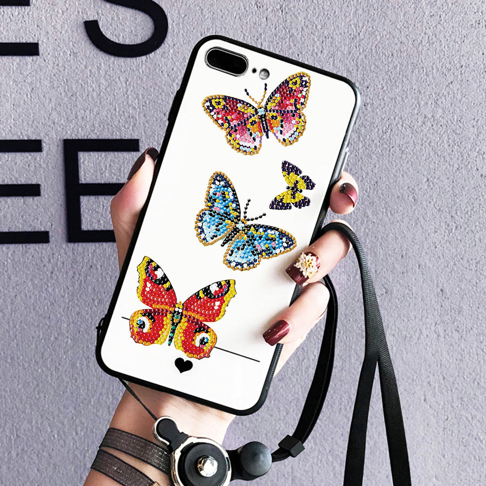 4pcs Diamond Painting Stickers - Butterfly