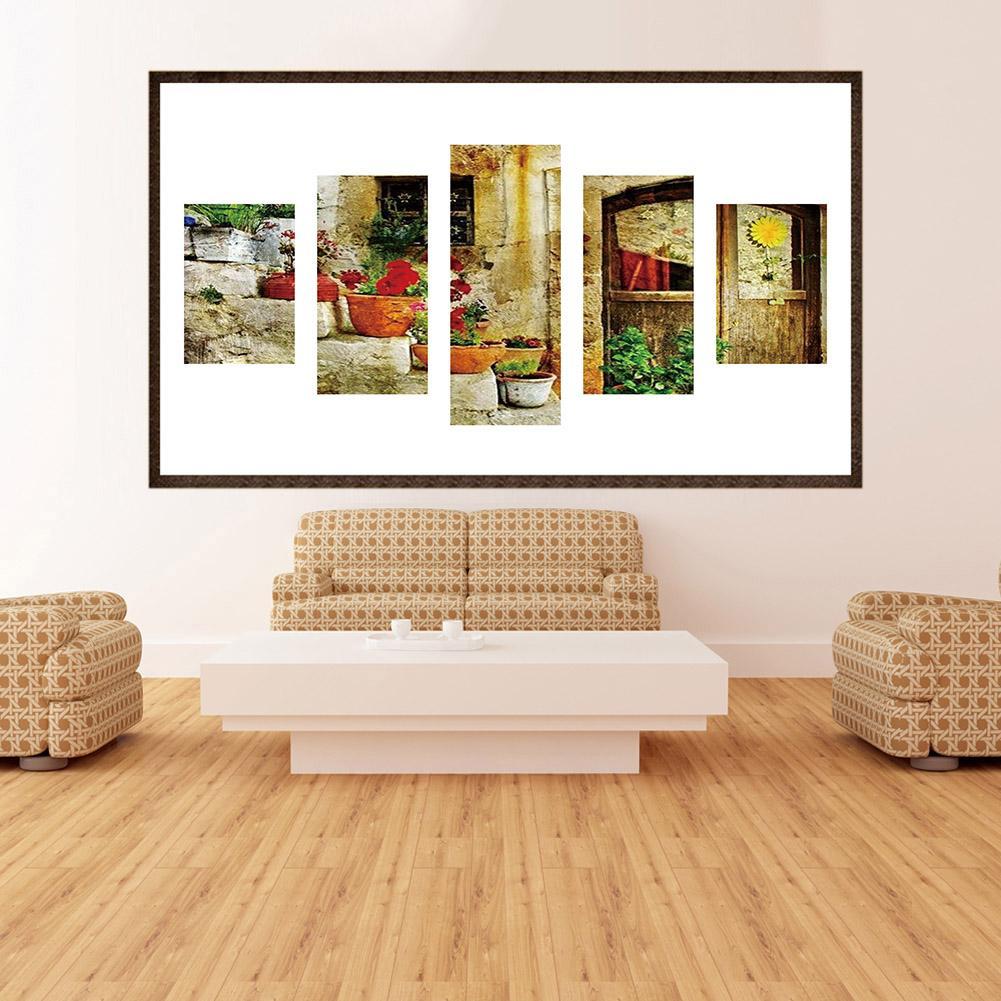 (95*45cm)Flowerpot - Full Round Drill Diamond Painting