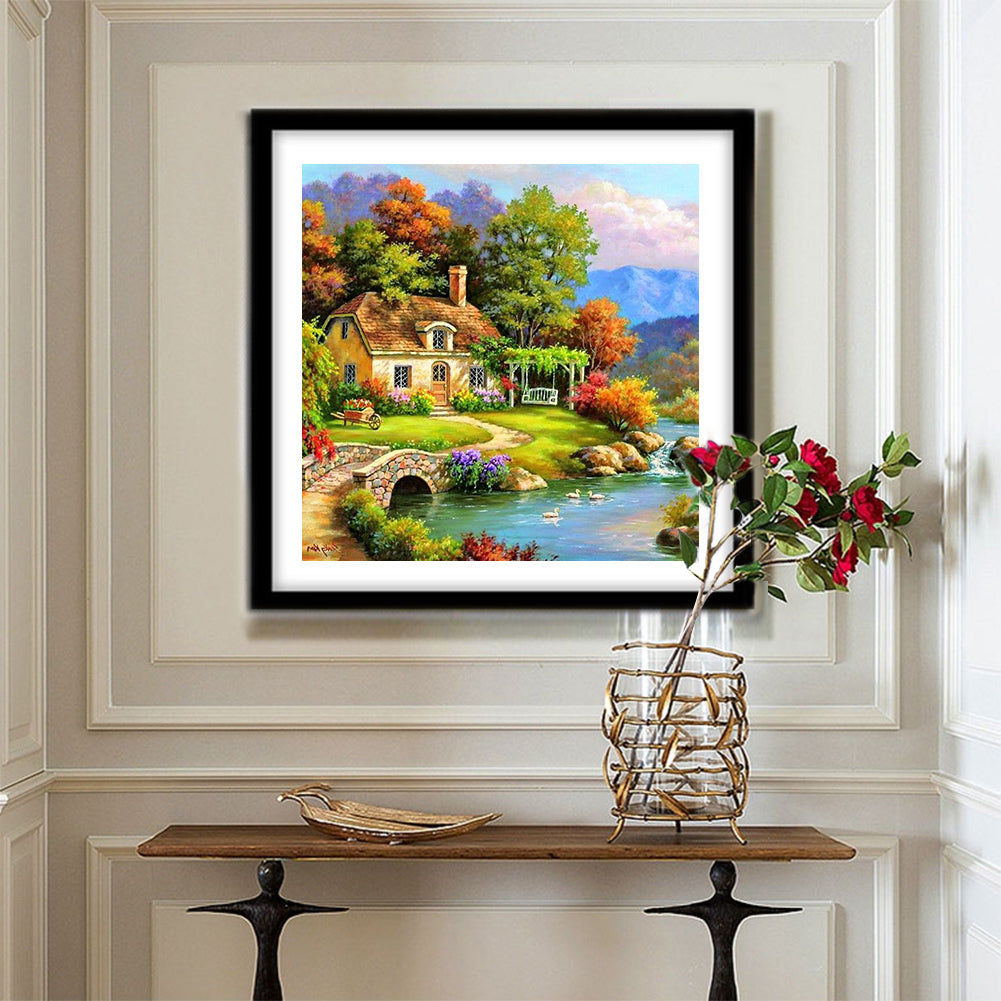 Village - Full Round Drill Diamond Painting