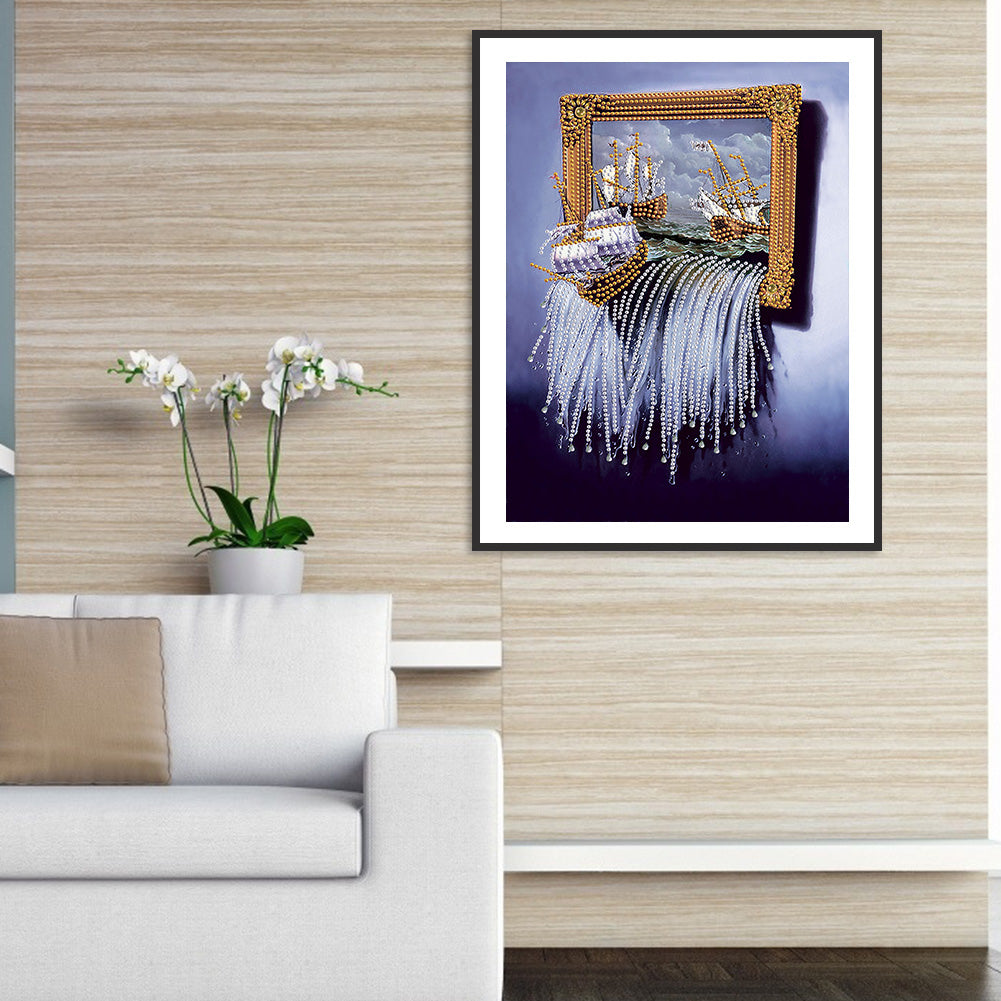 Waterfall - Full Round Drill Diamond Painting