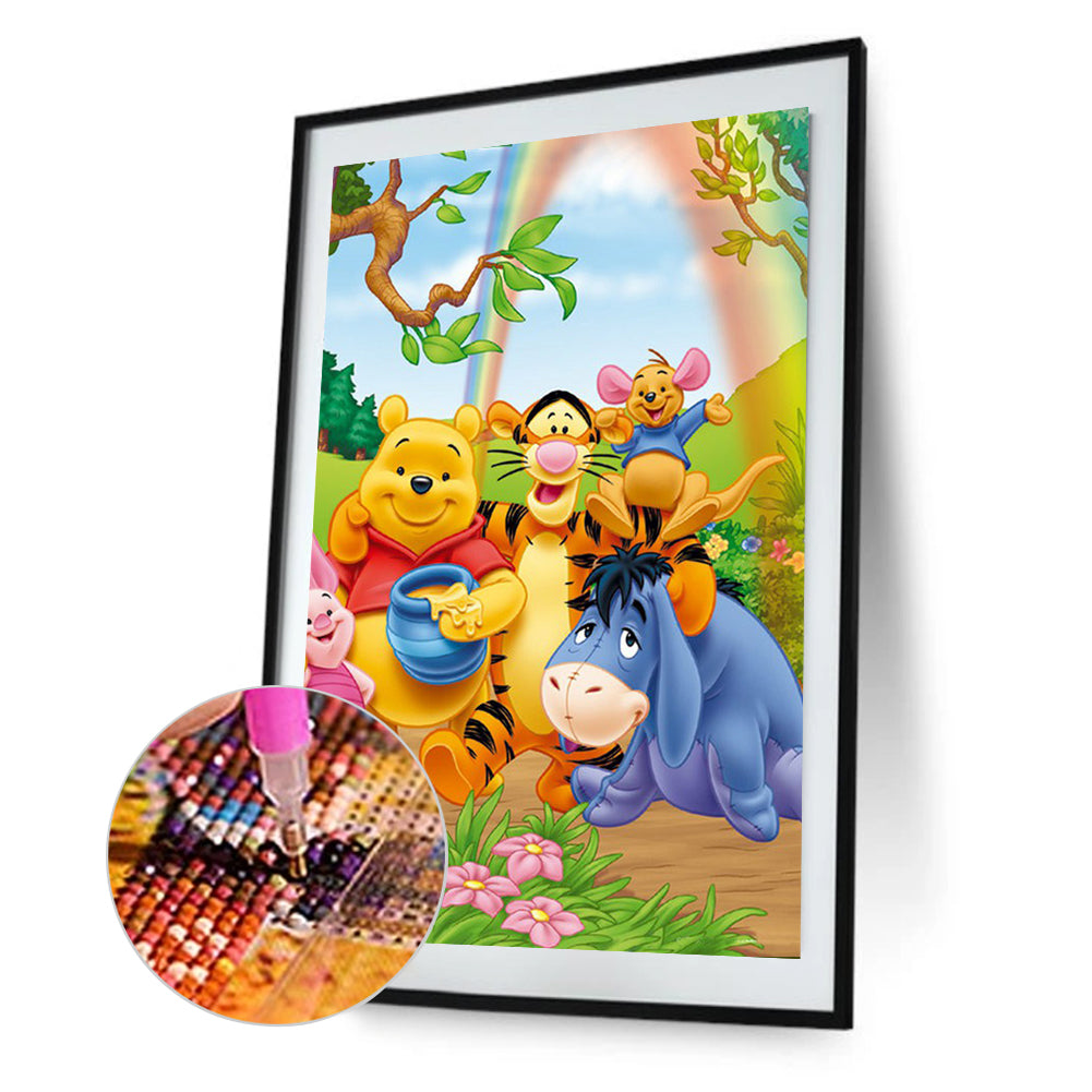 Winnie the Pooh - Full Round Drill Diamond Painting