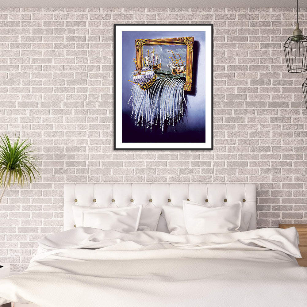 Waterfall - Full Round Drill Diamond Painting
