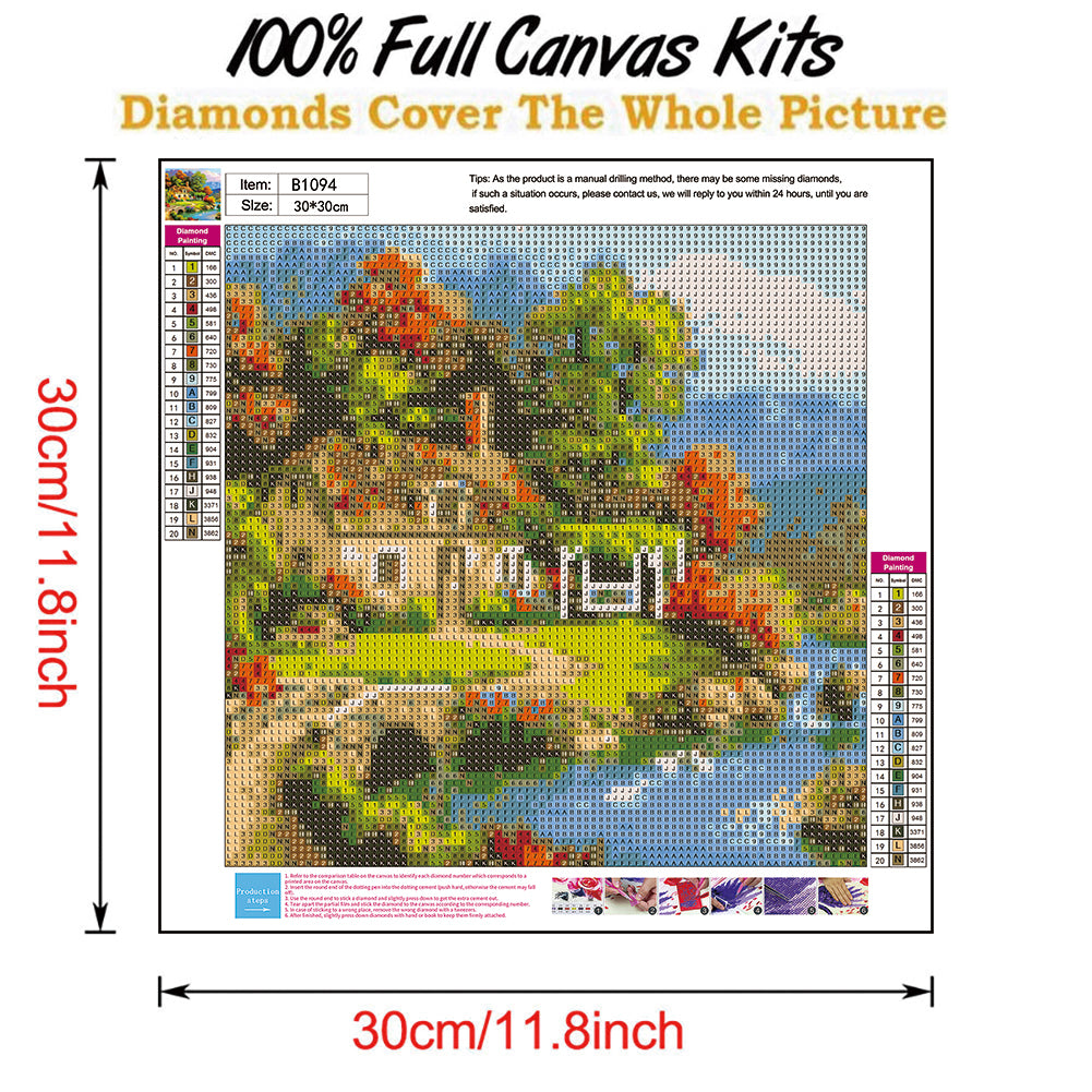 Village - Full Round Drill Diamond Painting