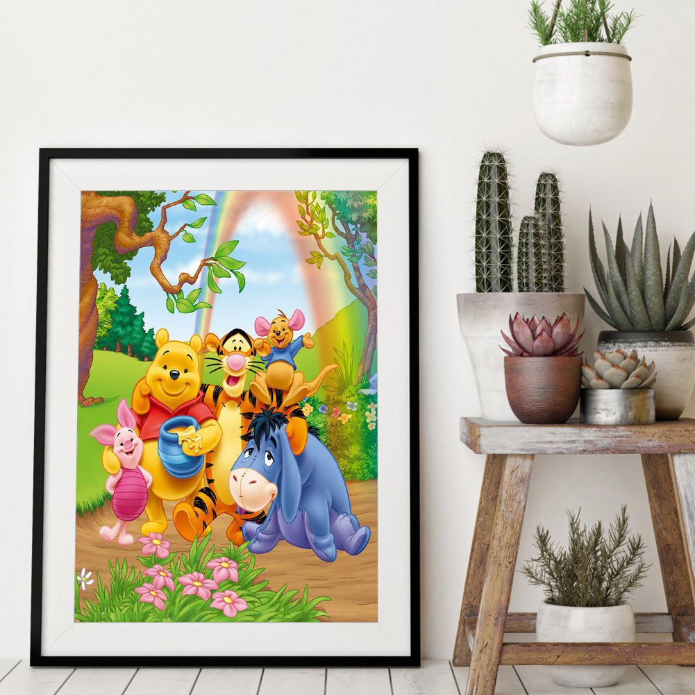 Winnie the Pooh - Full Round Drill Diamond Painting
