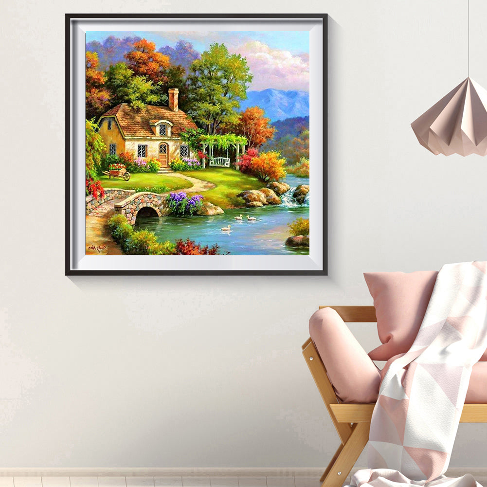 Village - Full Round Drill Diamond Painting