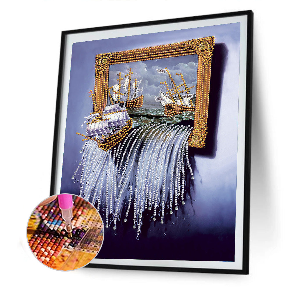 Waterfall - Full Round Drill Diamond Painting