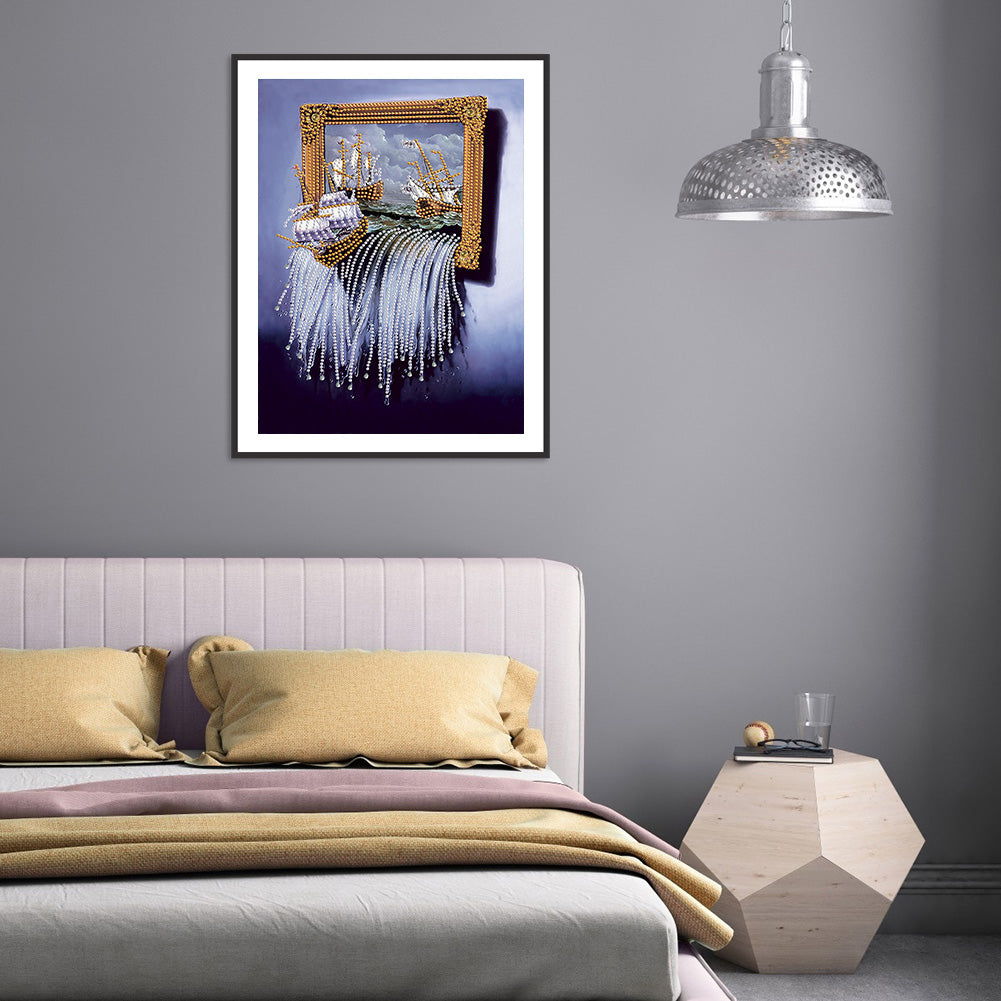 Waterfall - Full Round Drill Diamond Painting