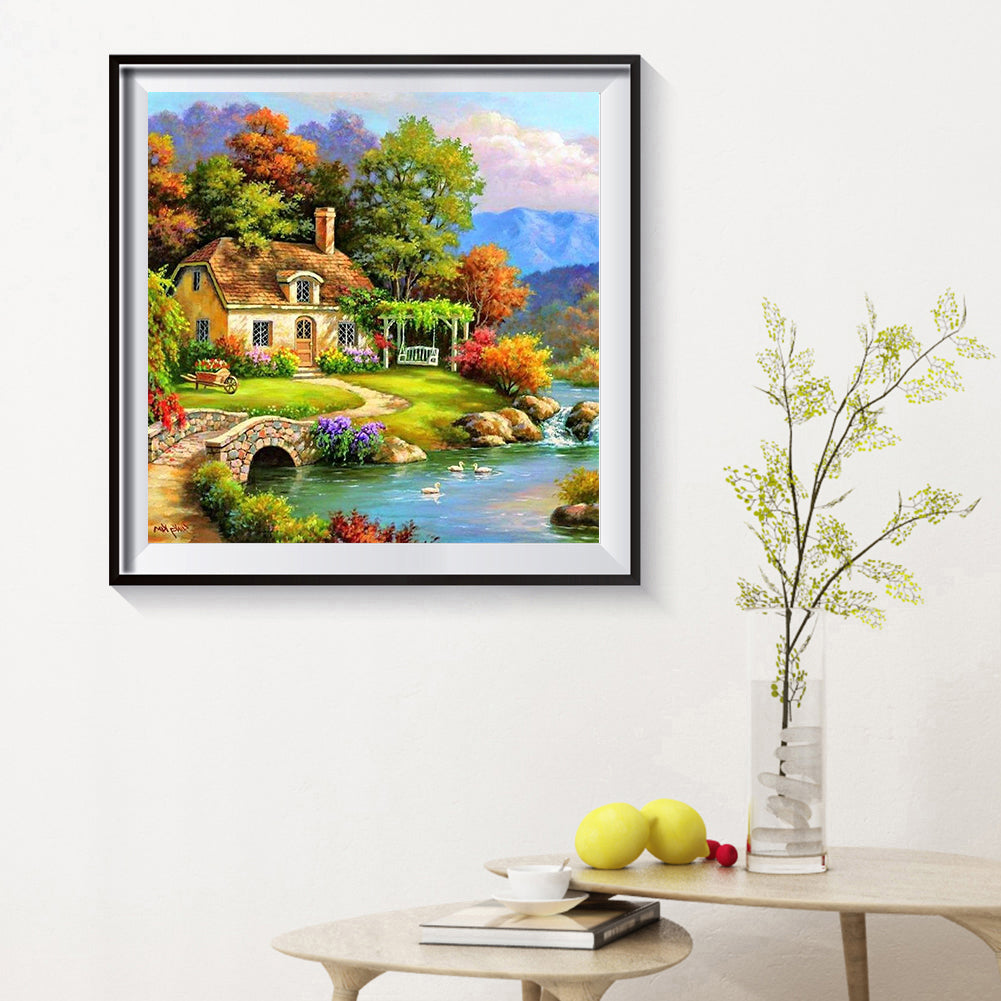 Village - Full Round Drill Diamond Painting
