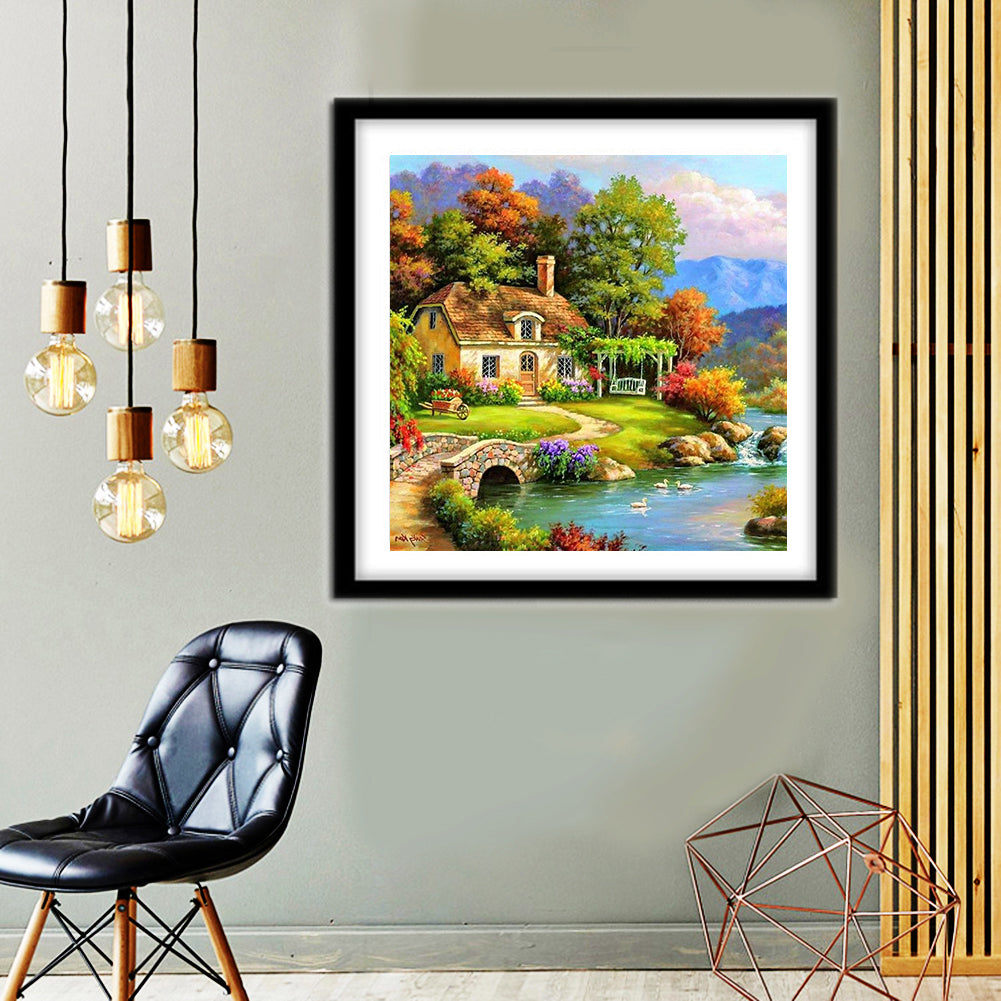 Village - Full Round Drill Diamond Painting