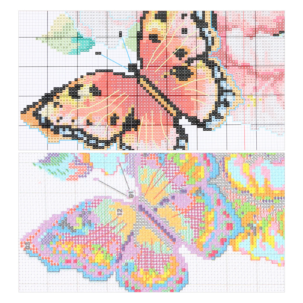 (36*34cm)11ct Stamped Cross Stitch - Dog
