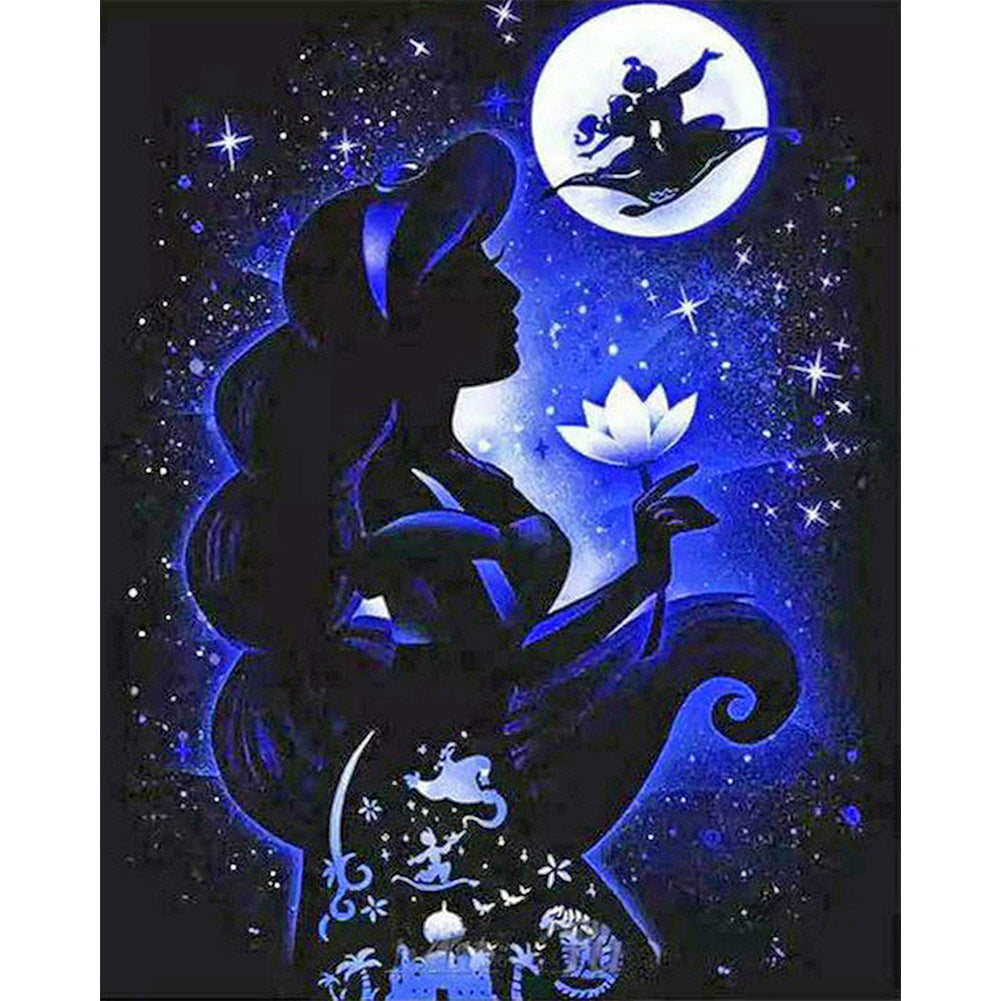 (40*50cm)Princess - Full Round Drill Diamond Painting