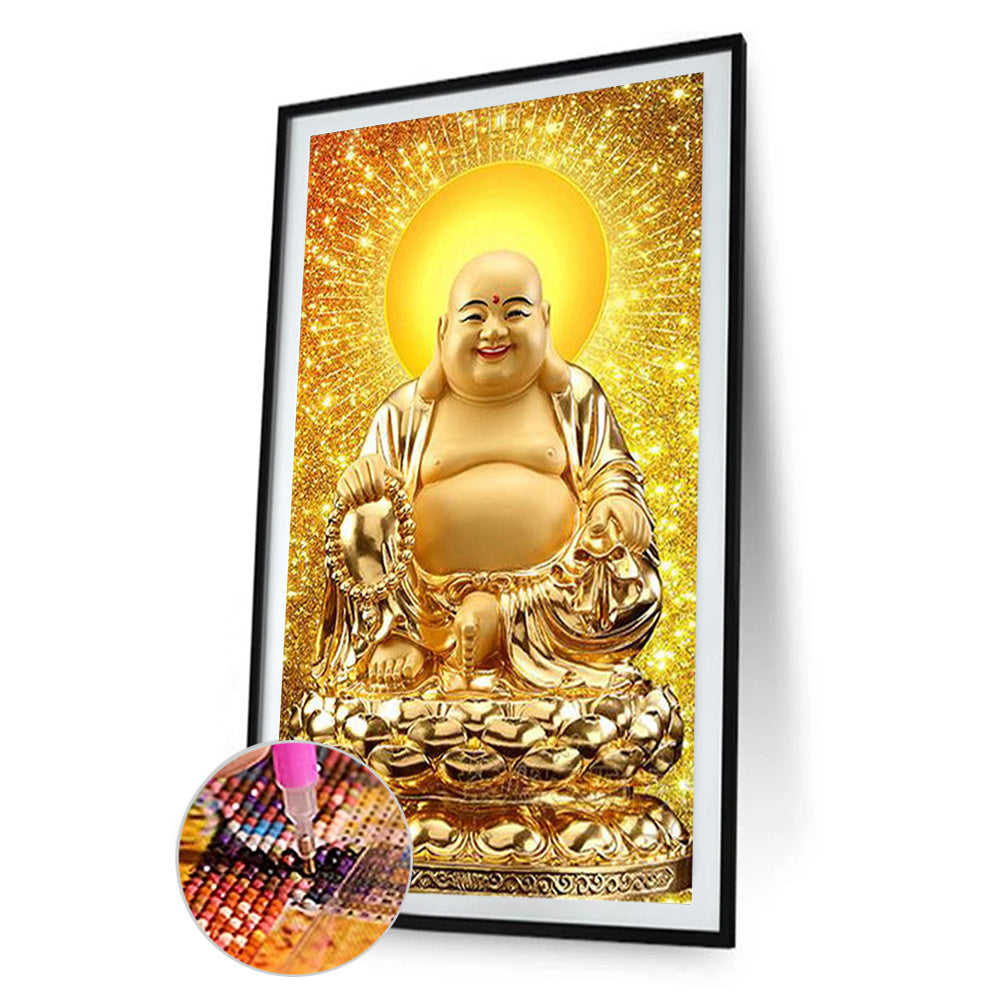 (40*70cm)Buddha Light Shines - Full Round Drill Diamond Painting
