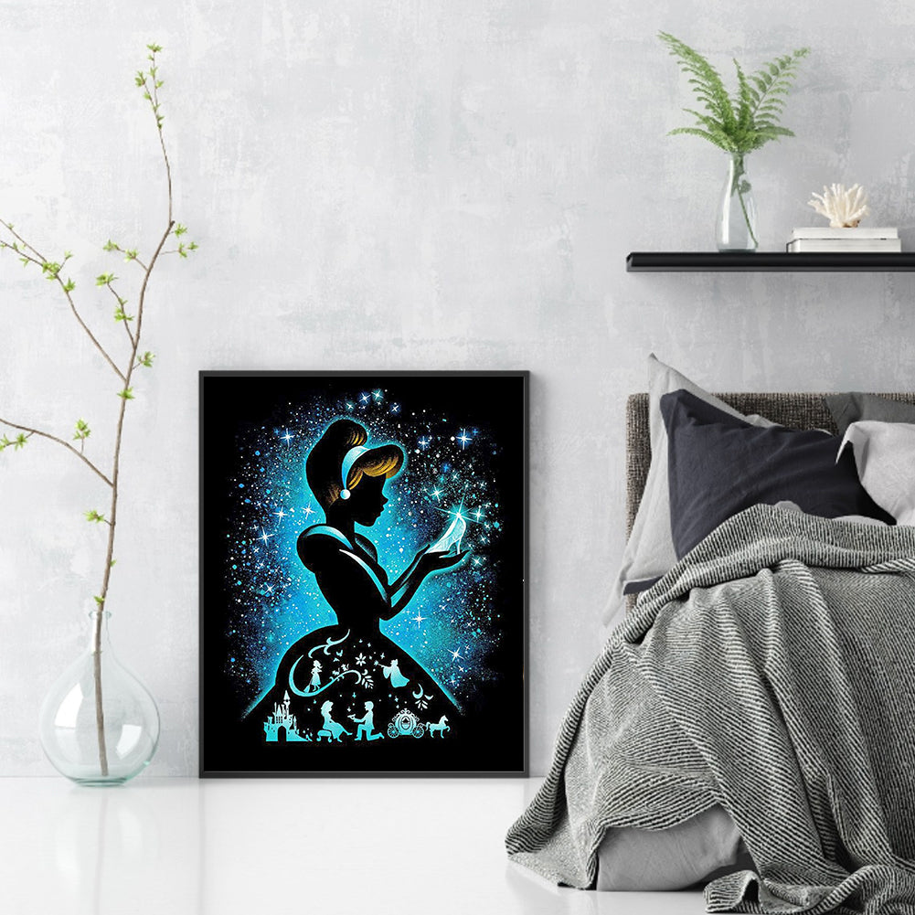 (40*50cm)Princess - Full Round Drill Diamond Painting