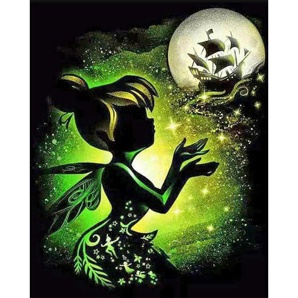 (40*50cm)Princess - Full Round Drill Diamond Painting