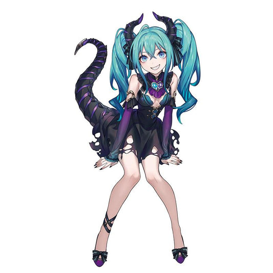 Original Prize Figure Anime Action Figure Miku Noodle Stopper Little Devil Ver. PVC Model Doll Toys Colletible Figurals
