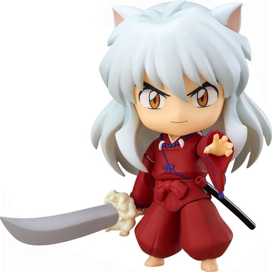 Original Genuine Anime Figure The Q Version Of 10cm InuYasha PVC Movable Figure Collectible Model Toy Dropshipping