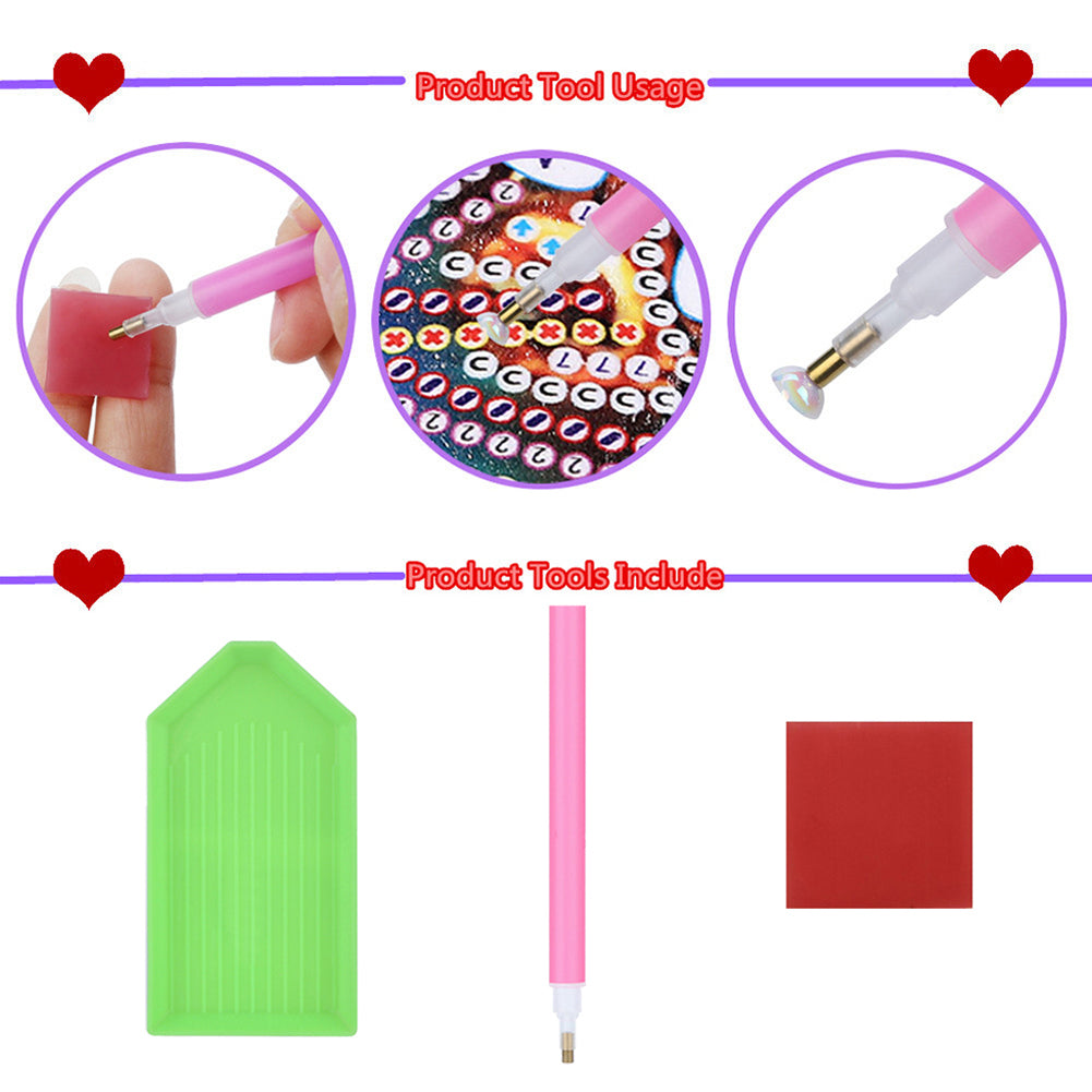 (40*50cm)Princess - Full Round Drill Diamond Painting