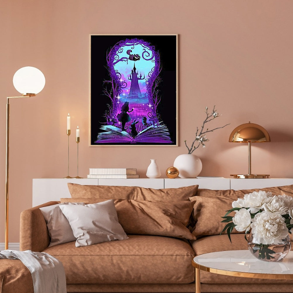 (40*50cm)Princess - Full Round Drill Diamond Painting