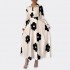 Fashion women Casual Flower Vintage Print Maxi Dress New Long Sleeve Autumn And Winter Elegant Summer Dress