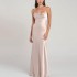 Women Fashion Sexy Satin Slip Backless Maxi Evening Dresses