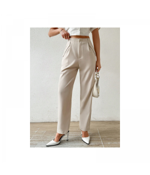 Good quality Women's spring and autumn high-waisted casual pants Fashion High Waist Trousers